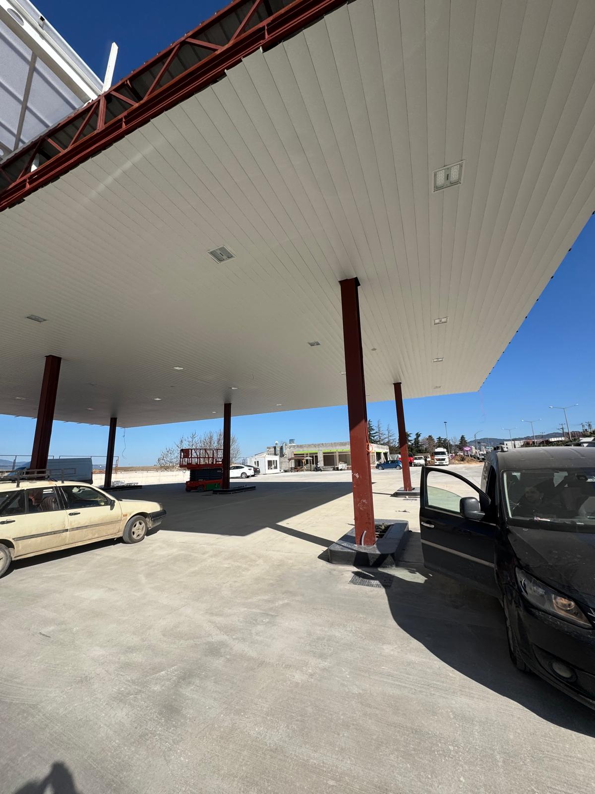 Shell İstasyon Kanopi & Çelik İskelet